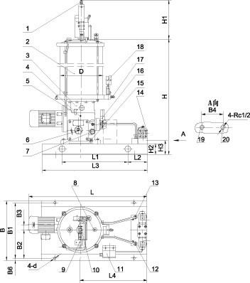 DRB-L型系列電動(dòng)潤(rùn)滑泵